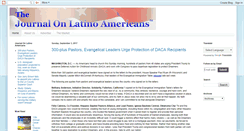 Desktop Screenshot of journalonlatinoamericans.com